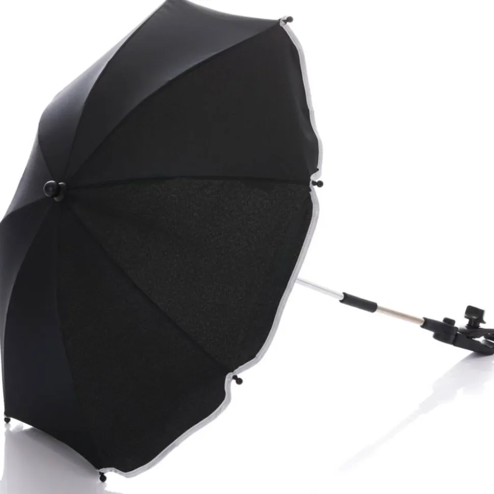 Ombrelle de poussette universelle standard noir
