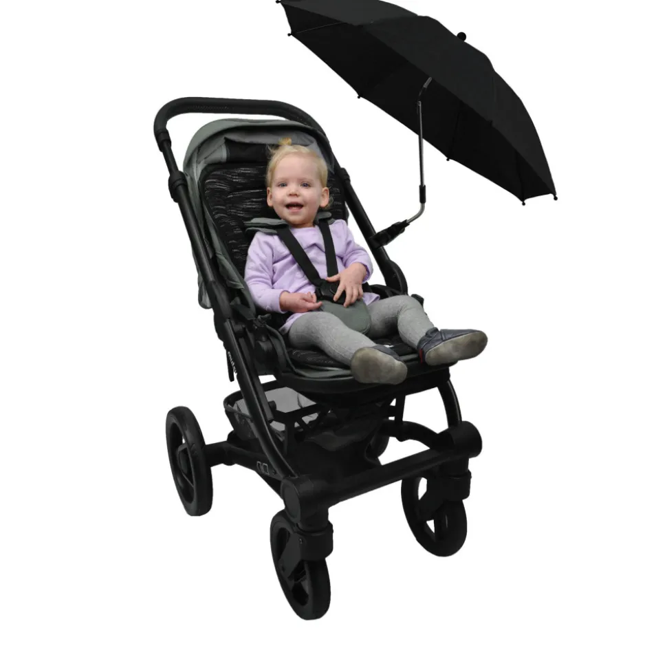Ombrelle pour poussette noire