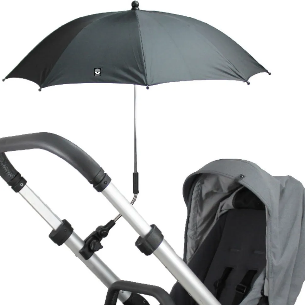 Ombrelle pour poussette noire
