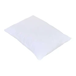 Oreiller pour enfant en coton bio 60 x 40 cm blanc