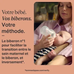 Ot de 2 biberons anti-colique natural start 340 ml