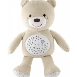 Ourson projecteur baby bear beige first dreams