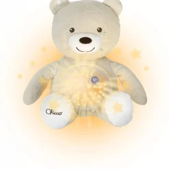 Ourson projecteur baby bear beige first dreams