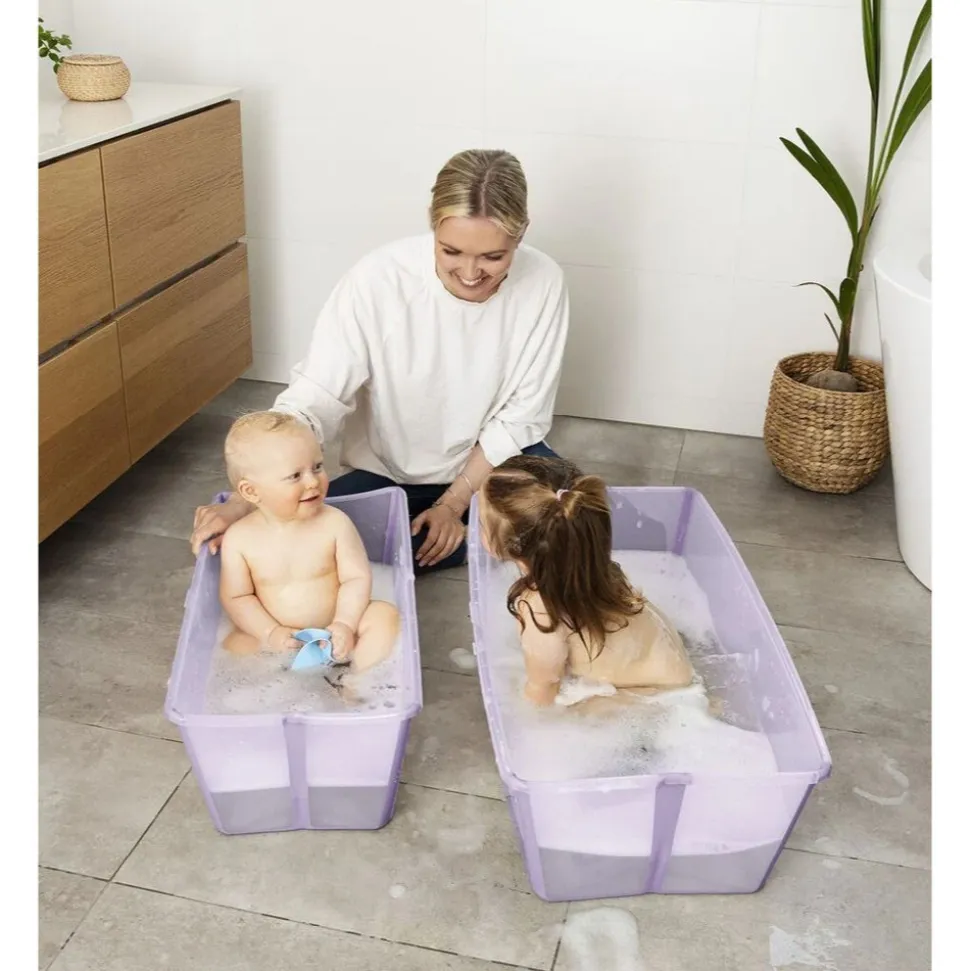 Pack baignoire flexi bath lavande + support à pieds