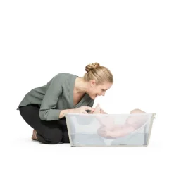 Pack baignoire flexi bath sandy beige + support à pieds