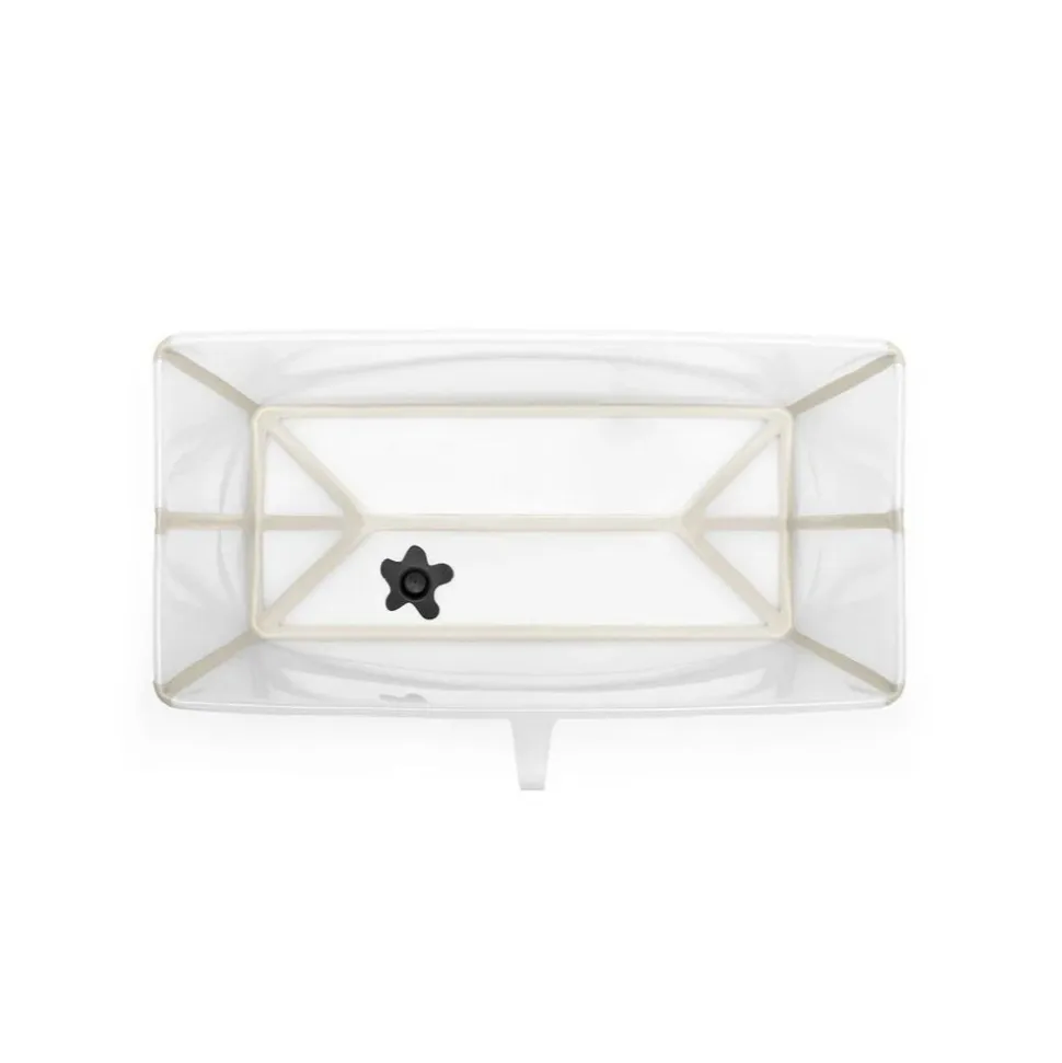 Pack baignoire flexi bath sandy beige + support à pieds
