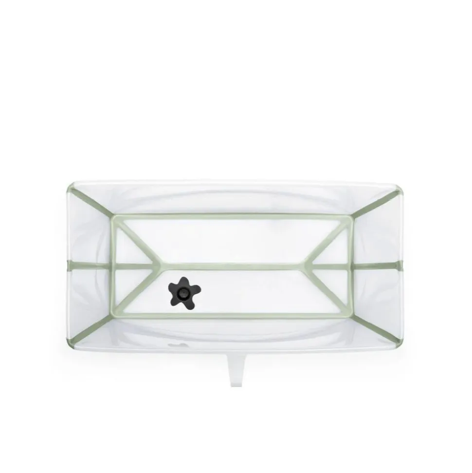 Pack baignoire flexi bath verte + support à pieds