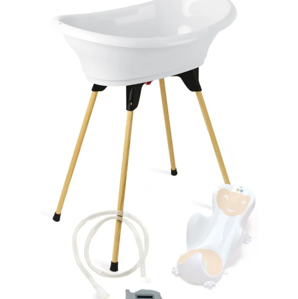Pack baignoire vasco 5 pièces blanc muguet