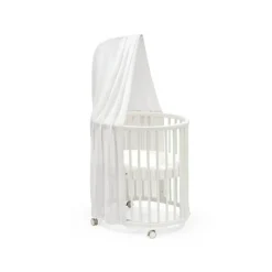 Pack berceau sleepi white + matelas mini sleepi + drap housse blanc