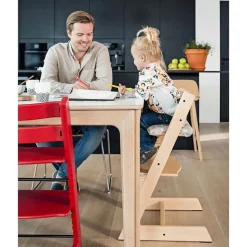 Pack chaise haute tripp trapp et son baby set naturel