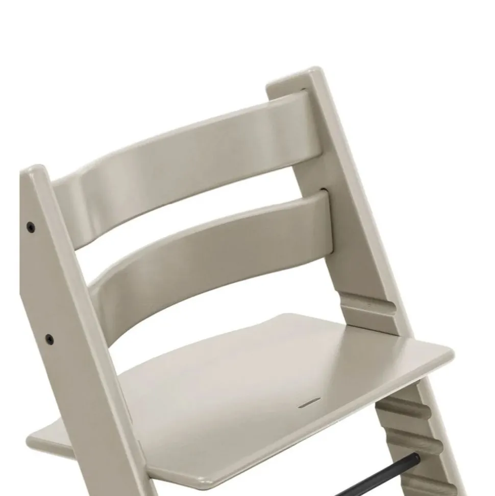 Pack chaise haute tripp trapp avec son baby set et sa tablette cashmere grey