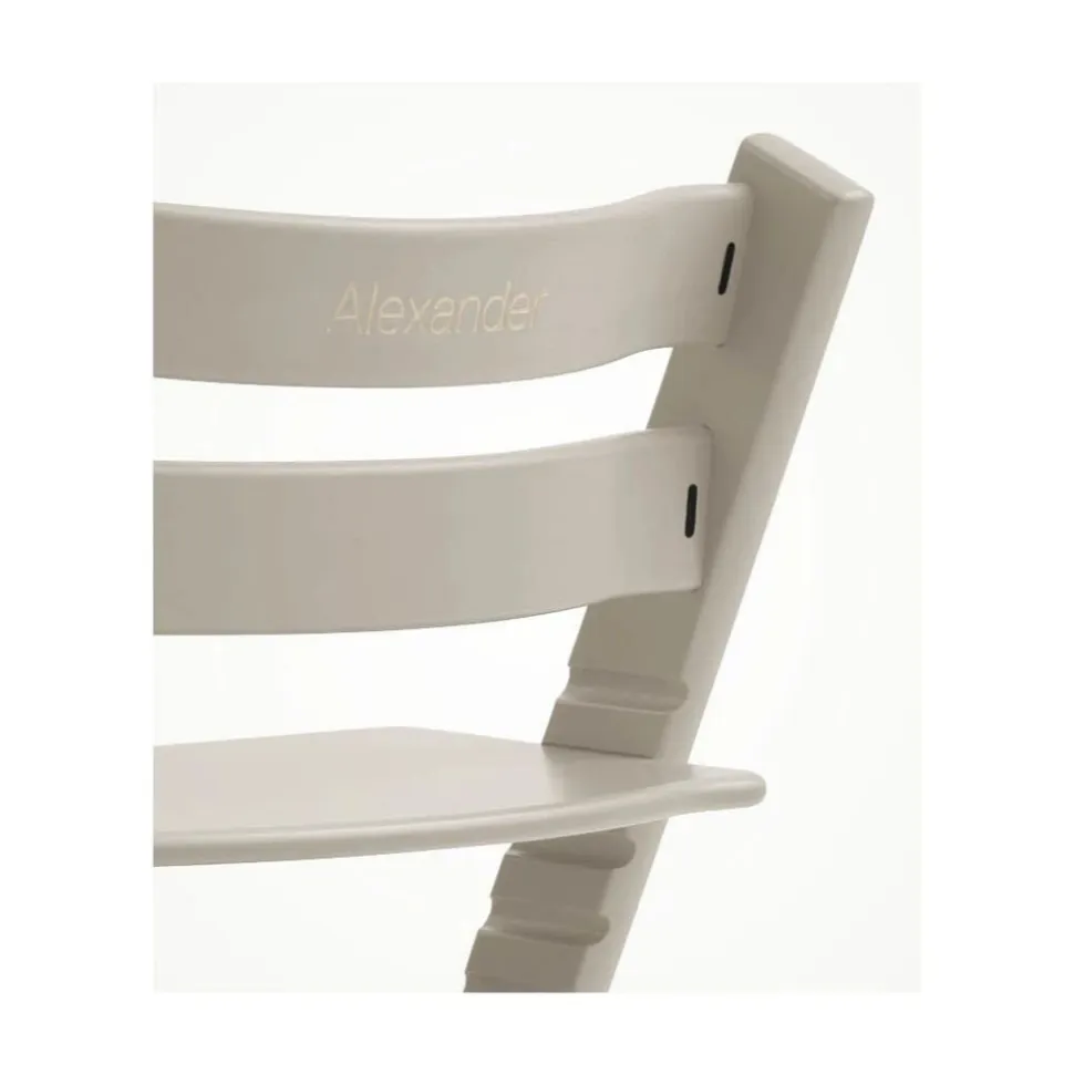 Pack chaise haute tripp trapp et son baby set cashmere grey
