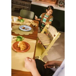 Pack chaise haute tripp trapp et son baby set lemon yellow