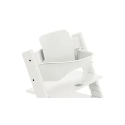 Pack chaise haute tripp trapp + baby set + tablette blanchi