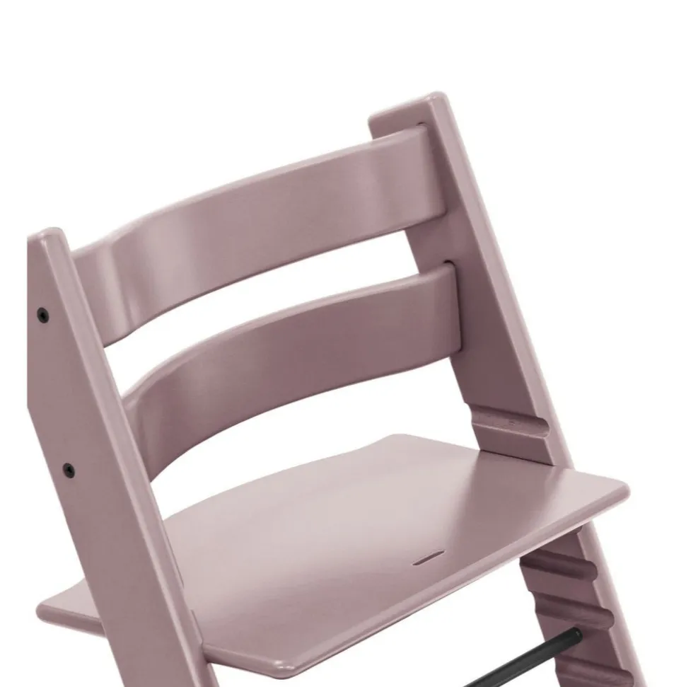 Pack chaise haute tripp trapp mauve et son baby set