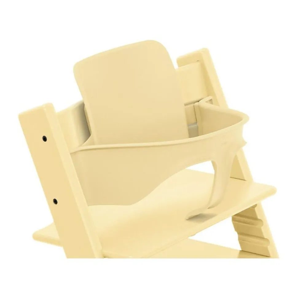 Pack chaise haute tripp trapp gris tempête et son baby set