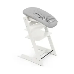 Pack chaise haute tripp trapp avec son newborn set et son baby set blanc