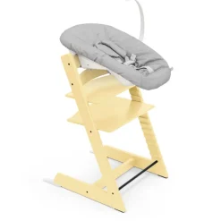 Pack chaise haute tripp trapp avec son baby set et sa tablette wild wood