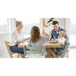 Pack chaise haute tripp trapp et son baby set vanilla white