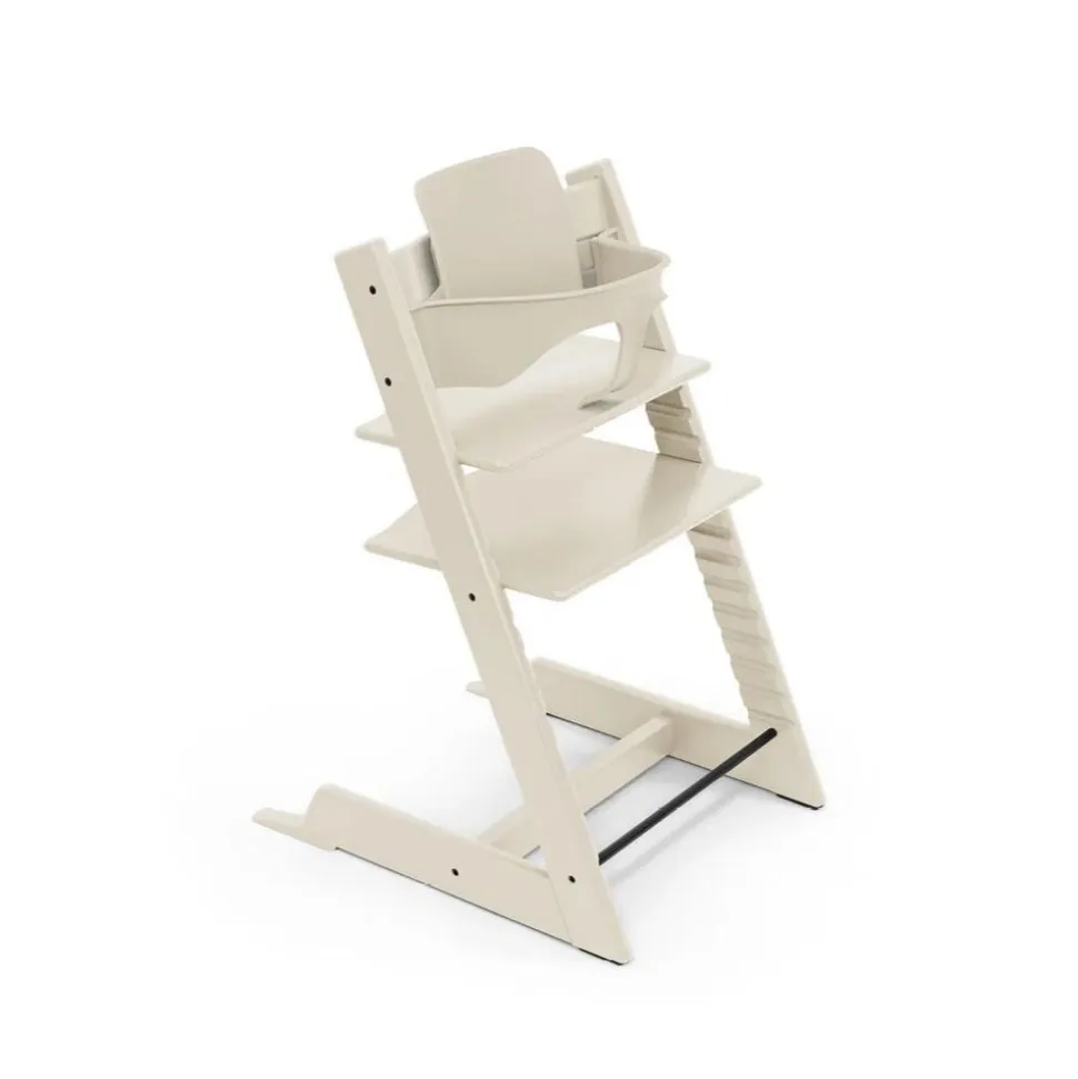Pack chaise haute tripp trapp et son baby set vanilla white