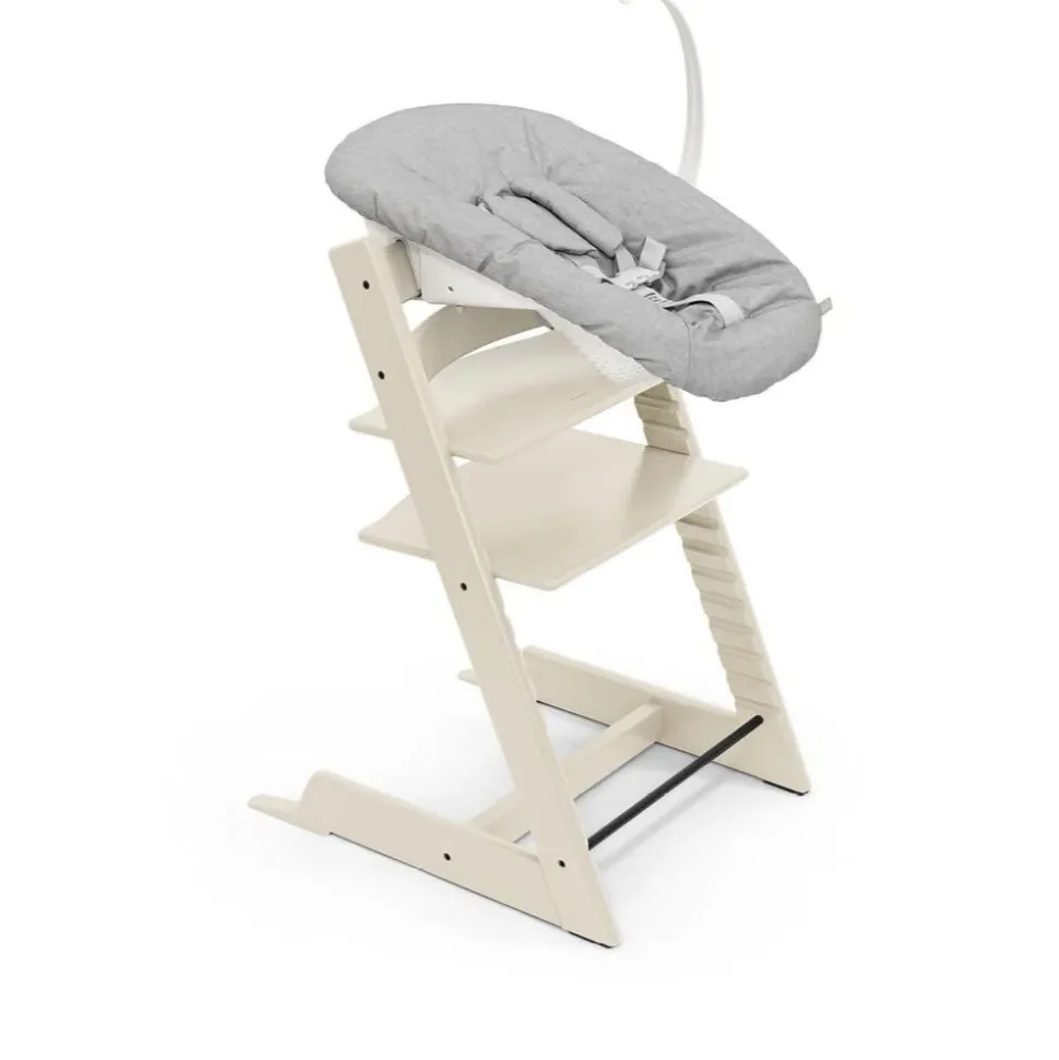 Pack chaise haute tripp trapp et son baby set vanilla white