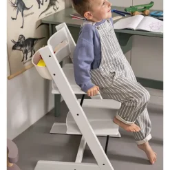 Pack chaise haute tripp trapp blanc et son baby set