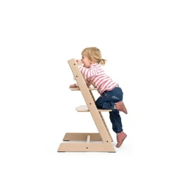 Pack chaise haute tripp trapp chêne naturel et son baby set