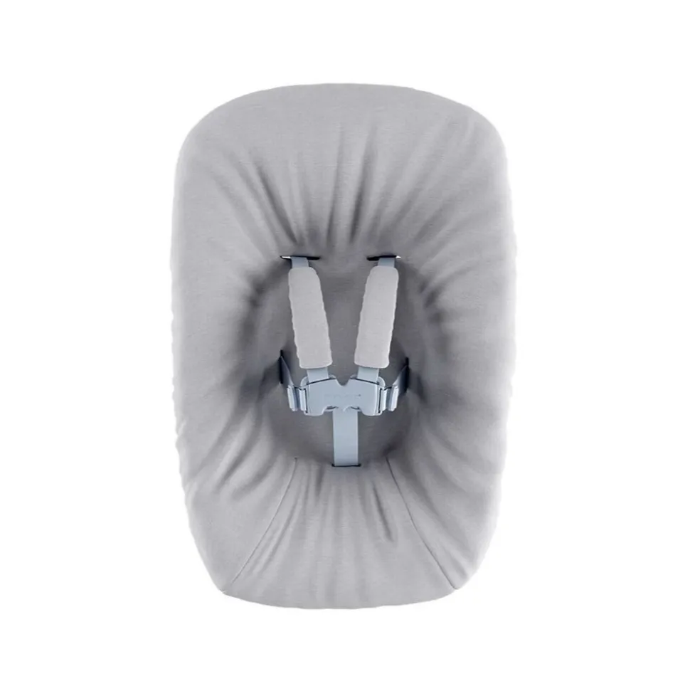 Pack chaise haute tripp trapp hêtre black + newborn set gris