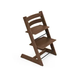 Pack chaise haute tripp trapp + baby set + tablette chêne brun chaud