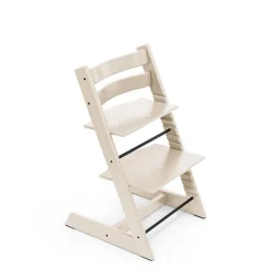 Pack chaise haute tripp trapp avec son baby set et sa tablette vanilla white