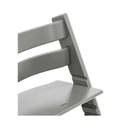 Pack chaise haute tripp trapp et son baby set gris tempête