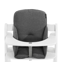 Pack chaise haute évolutive alpha naturelle avec tablette alpha click tray white+alpha cosy select jersey charcoal