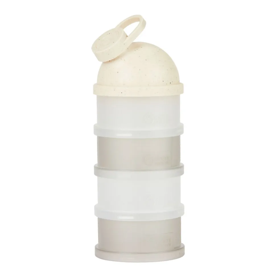Pack chauffe biberon nomade moov and feed beige + boîte doseuse babydose