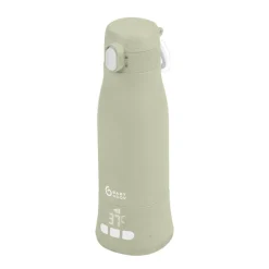 Pack chauffe biberon nomade moov and feed vert sauge + boîte doseuse babydose