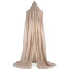Pack ciel de lit vintage 245 cm nougat + flèche de lit messing gold