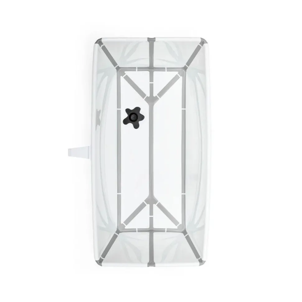 Pack complet baignoire flexi bath blanche + support + transat nouveau-né