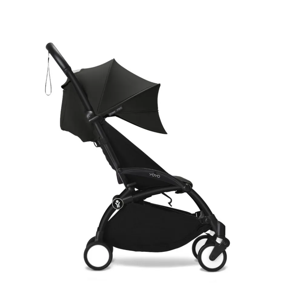 Pack couleur 6+ assise pour poussette yoyo 3 noir