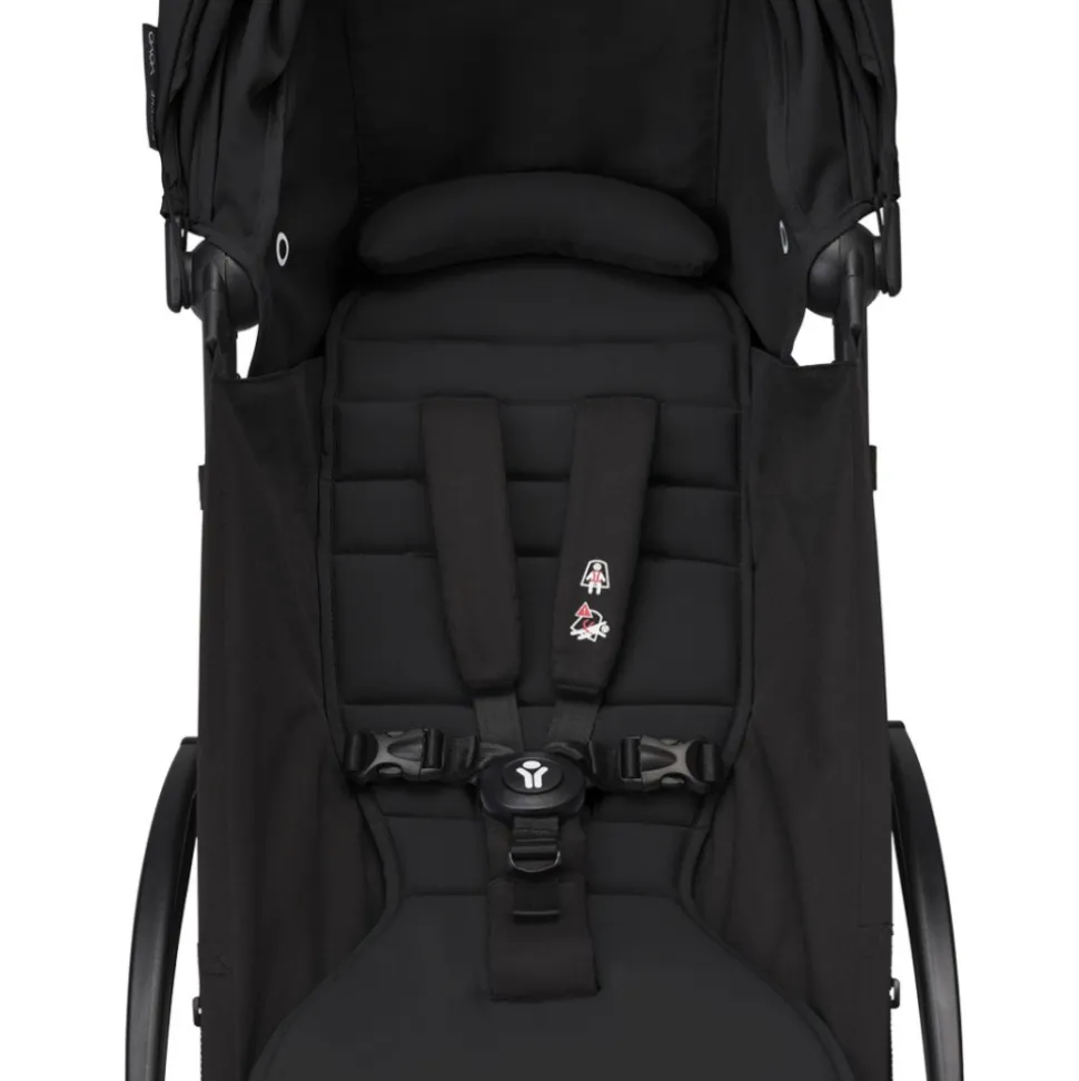 Pack couleur 6+ assise pour poussette yoyo 3 noir