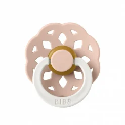 Pack de 2 sucettes bohème caoutchouc phosphorescente 0-6 mois blush et vanilla