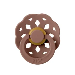 Pack de 2 sucettes bohème caoutchouc 0-6 mois peach et woodchuck