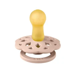 Pack de 2 sucettes bohème caoutchouc 6 mois+ woodchuck et blush
