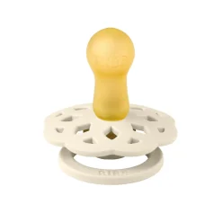 Pack de 2 sucettes bohème caoutchouc 6 mois+ ivory et sage