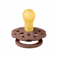 Pack de 2 sucettes bohème caoutchouc 0-6 mois woodchuck et blush