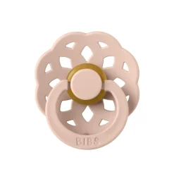 Pack de 2 sucettes bohème caoutchouc 0-6 mois woodchuck et blush