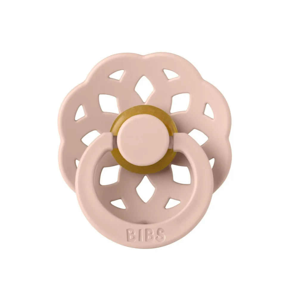 Pack de 2 sucettes bohème caoutchouc 0-6 mois woodchuck et blush