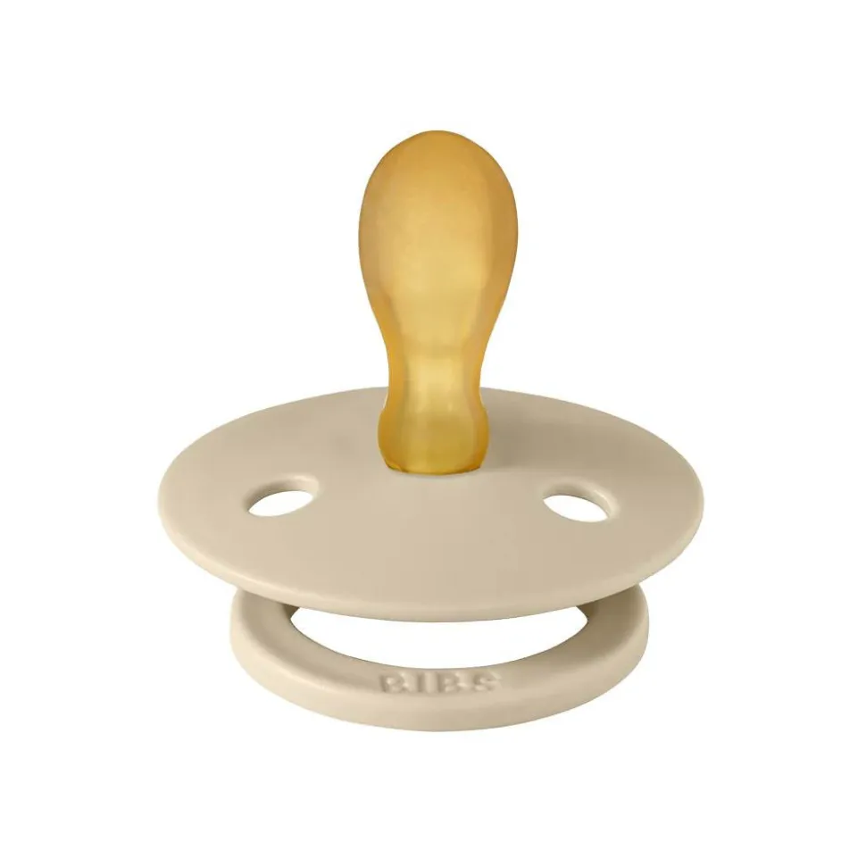 Pack de 2 sucettes colour caoutchouc symétrique 0-6 mois vanilla et pine