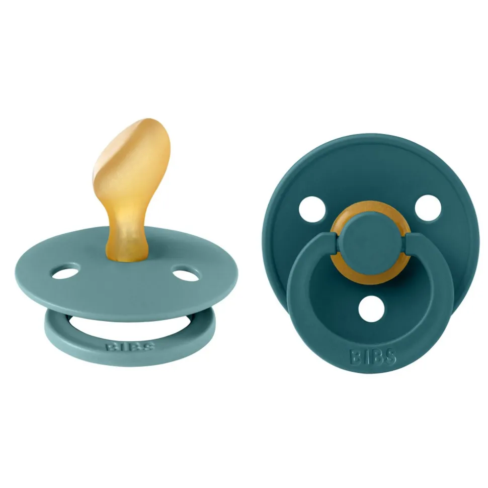 Pack de 2 sucettes colour caoutchouc anatomique 6 mois+ island sea et forest lake