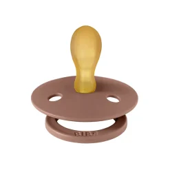 Pack de 2 sucettes colour caoutchouc symétrique 0-6 mois woodchuck et blush