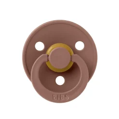 Pack de 2 sucettes colour caoutchouc symétrique 0-6 mois woodchuck et blush