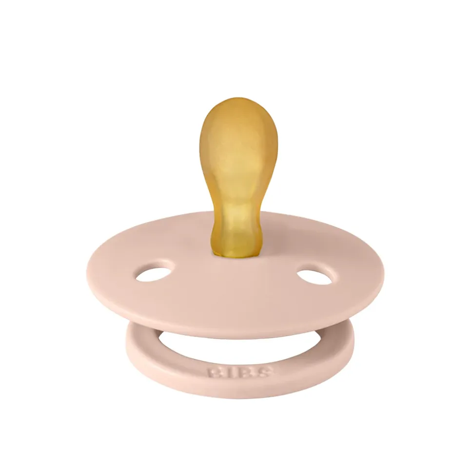 Pack de 2 sucettes colour caoutchouc symétrique 0-6 mois woodchuck et blush